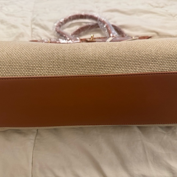 Tuckernuck Tan and Brown Tote Bag - Picture 11 of 14